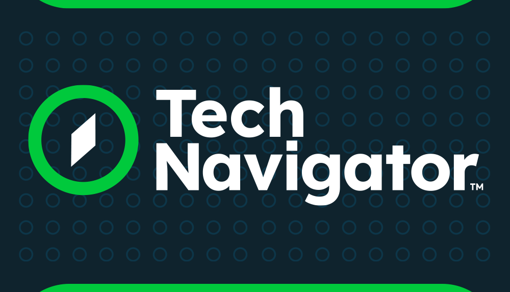 Tech Navigator logo card