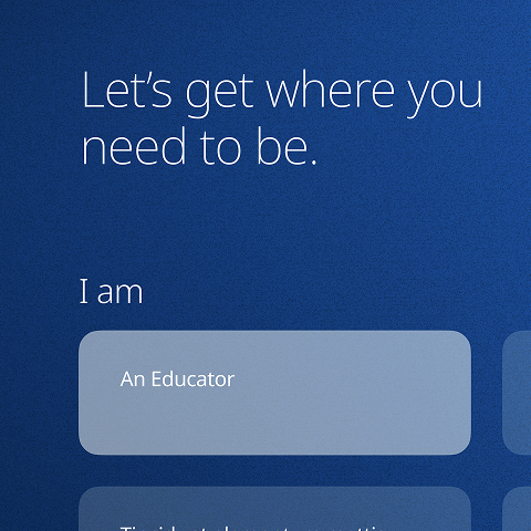Form built for Evident Scientific that identifies audience traits to recommend related content.